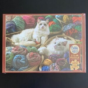 Cobble Hill Cat and Yarn Puzzle 275 piece